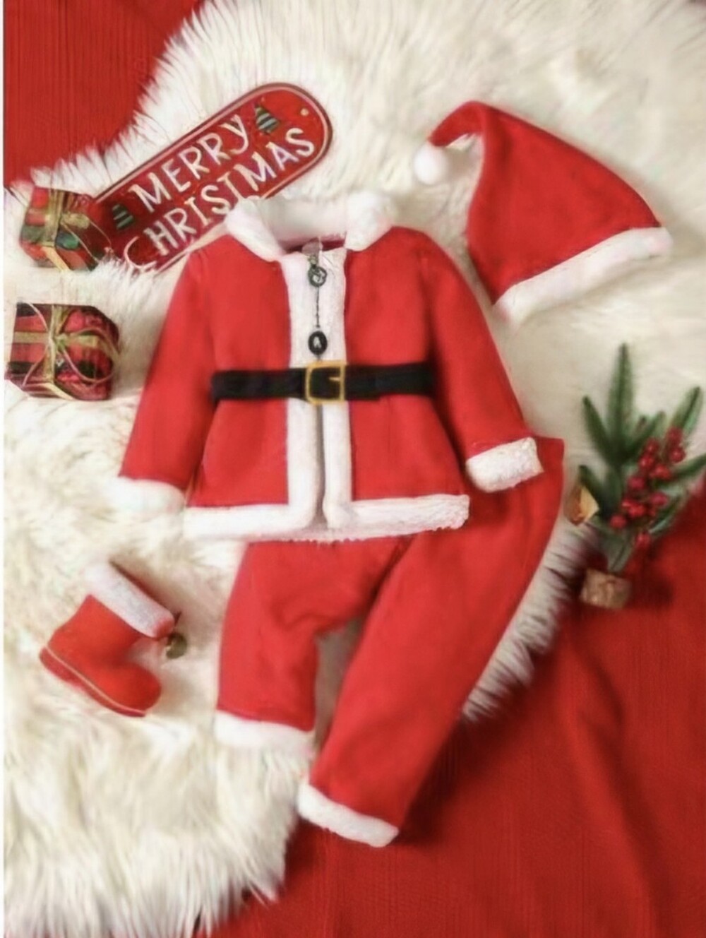 2-3yr Boy Santa Suit